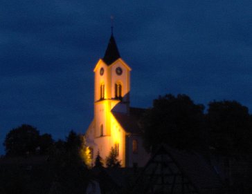 Kirche Abend